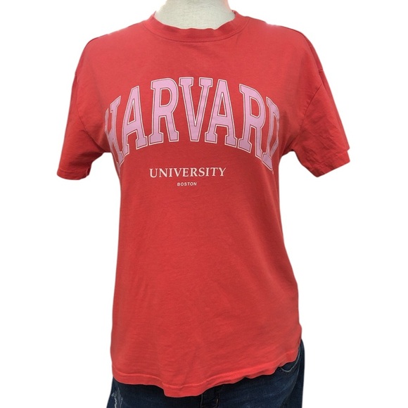 H&M Harvard University Short Sleeve T-Shirt - Picture 3 of 6